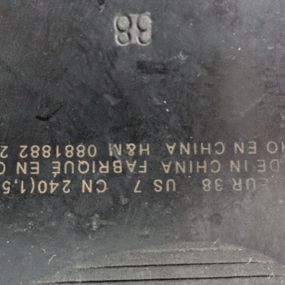 Gold crossover strappy sandals size 7 - Picture 6 of 9